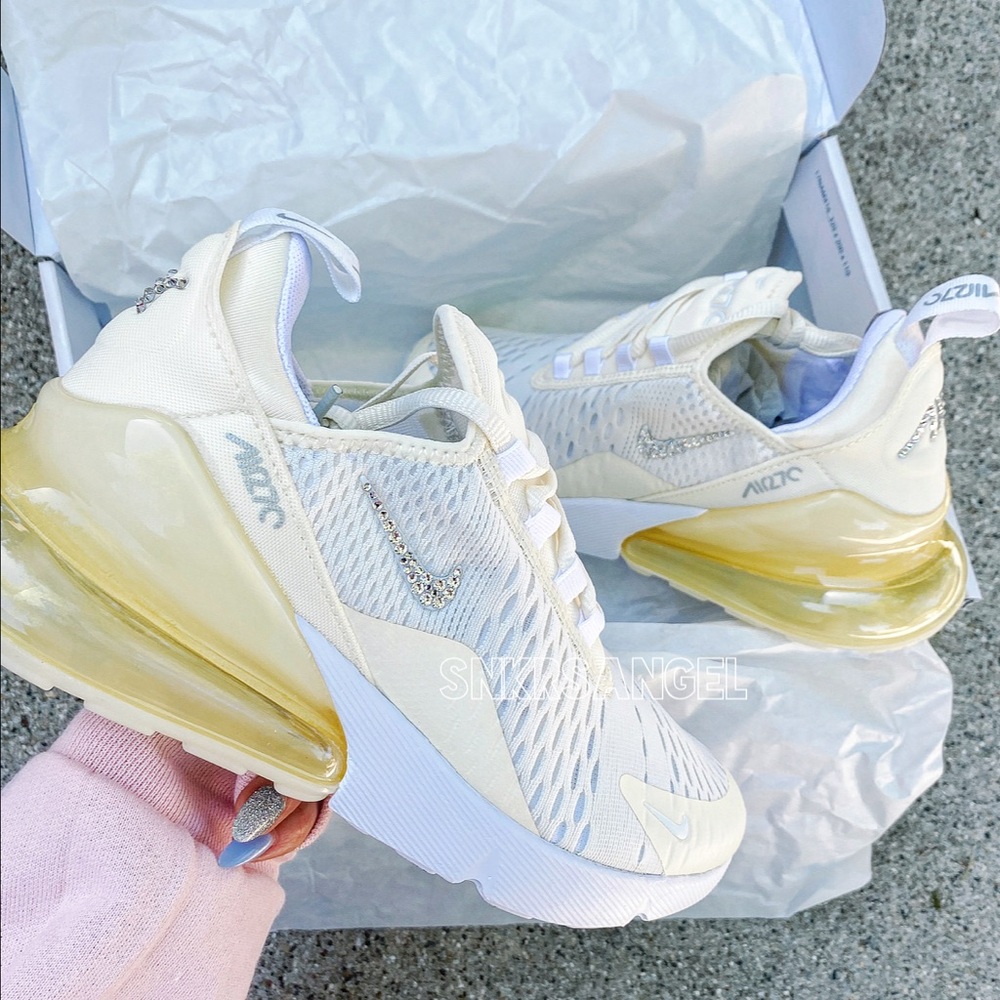 Nike air max 270 swarovski crystal sneakers - Picture 1 of 3